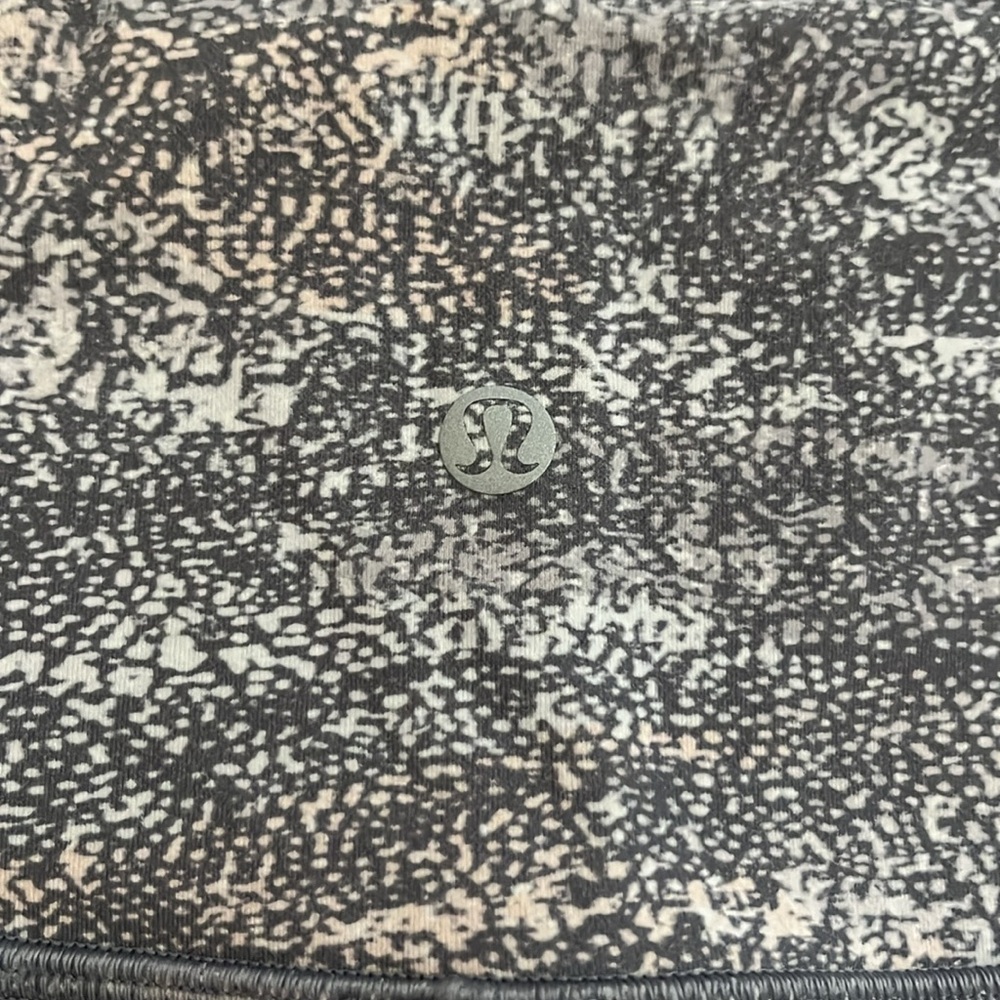 Lululemon Athletica Gray Marbled Leggings - Picture 2 of 3